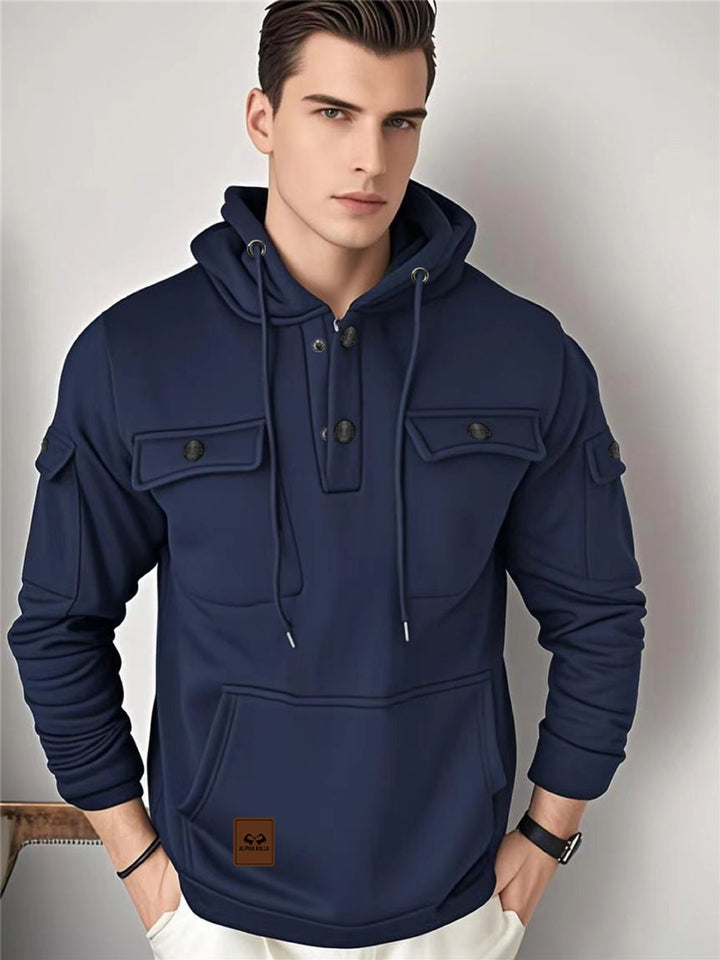 Herren Multifunktionale Kapuzenjacke Drune