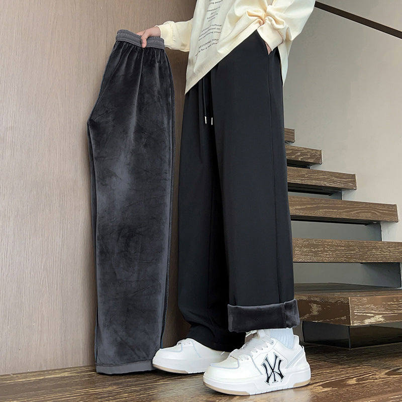 Damen Bequeme Relaxed Fit Fleece-Hose