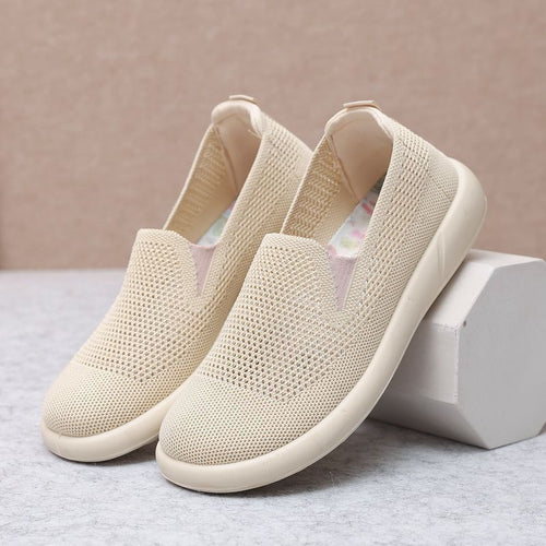 Damen Atmungsaktive Freizeit-Schuhe mit elastischem Einstieg Drune