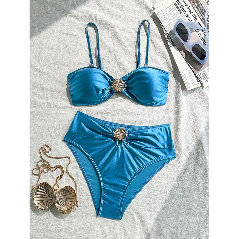 Damen-Bikini mit eleganter Muschel-Applikation Drune