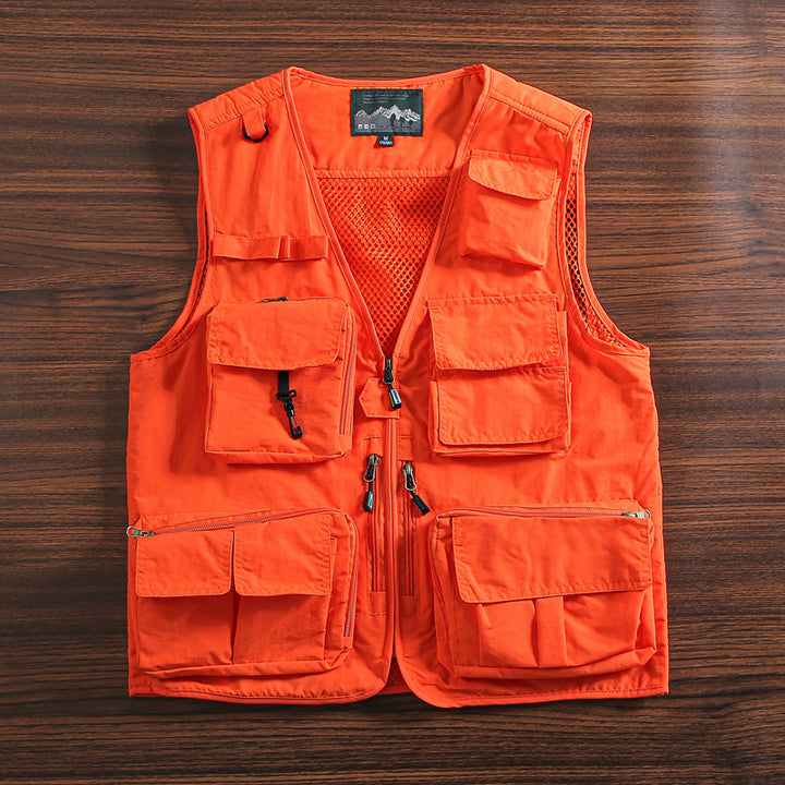Herren Multifunktionale Outdoor-Jacke mit vielen Taschen Drune