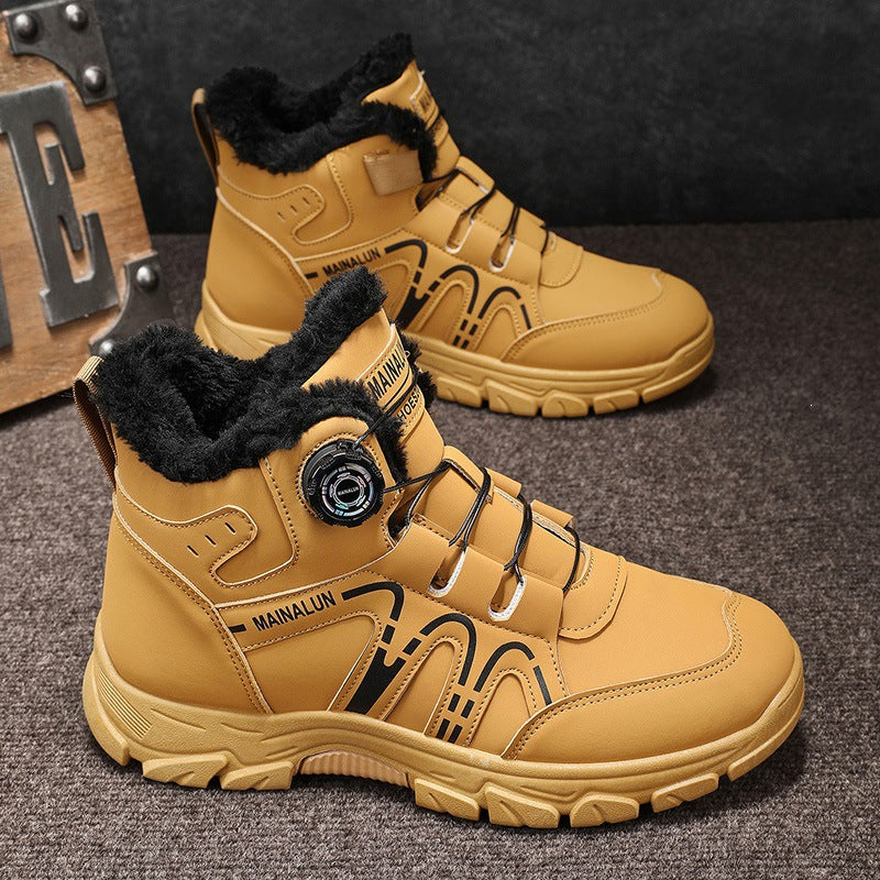 Herren Wetterfeste Winterschuhe Drune