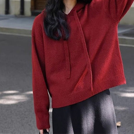Damen Kapuzenpullover Drune