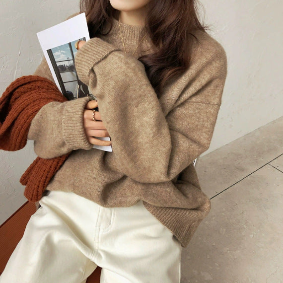 Damen Kuscheliger Oversized Pullover Drune