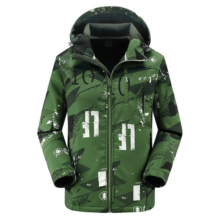 Damen Modische Wind- und Wetterjacke Drune