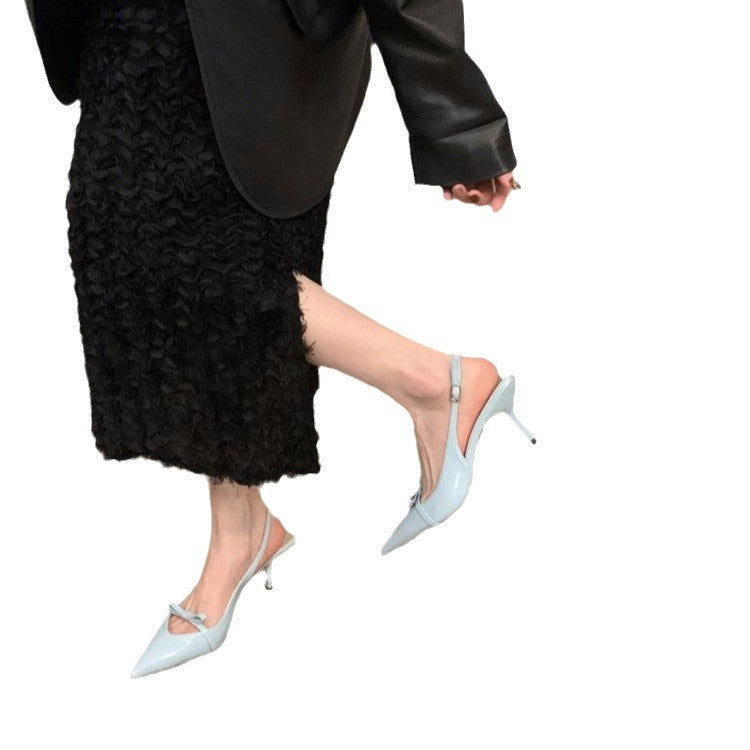 Damen Slingback-Pumps mit spitzem Design und elegantem Absatz Drune