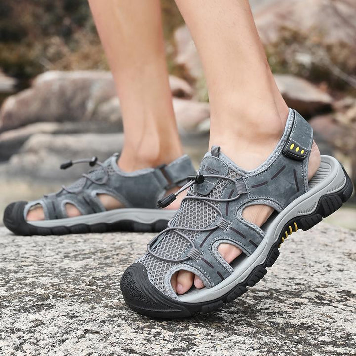 Damen Multifunktionale Outdoor-Sandalen mit atmungsaktivem Obermaterial und rutschfester Sohle Drune