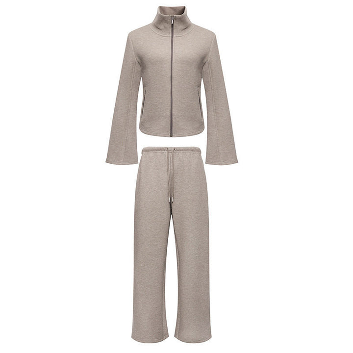 Damen Extraweite Lounge-Palazzo-Sweathose mit Komfortbund und Kordelzug Drune