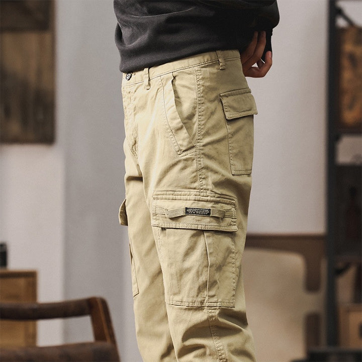 Herren Cargo-Jogginghose mit Multifunktionstaschen & elastischen Bündchen Drune