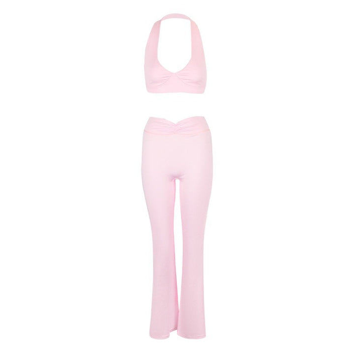 Damen Sportliches Zweiteiliges Set Drune