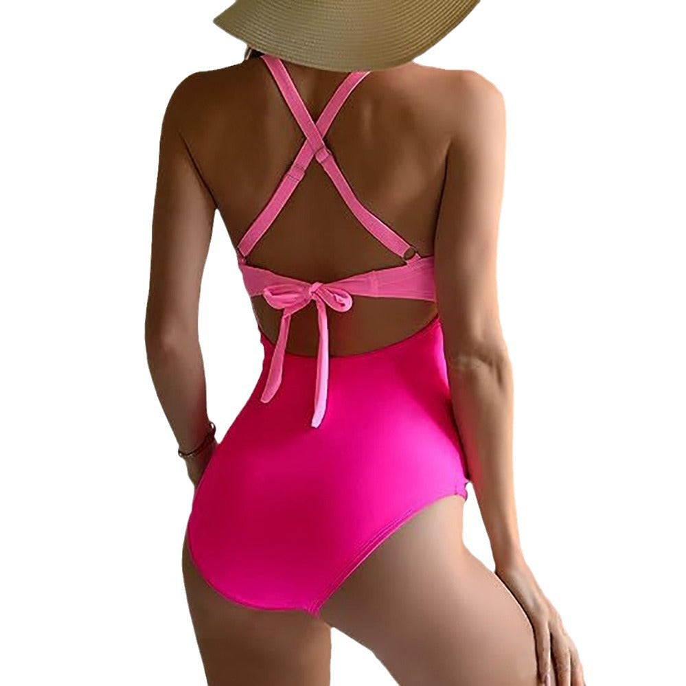 Damen Sexy Cut-Out Badeanzug Drune