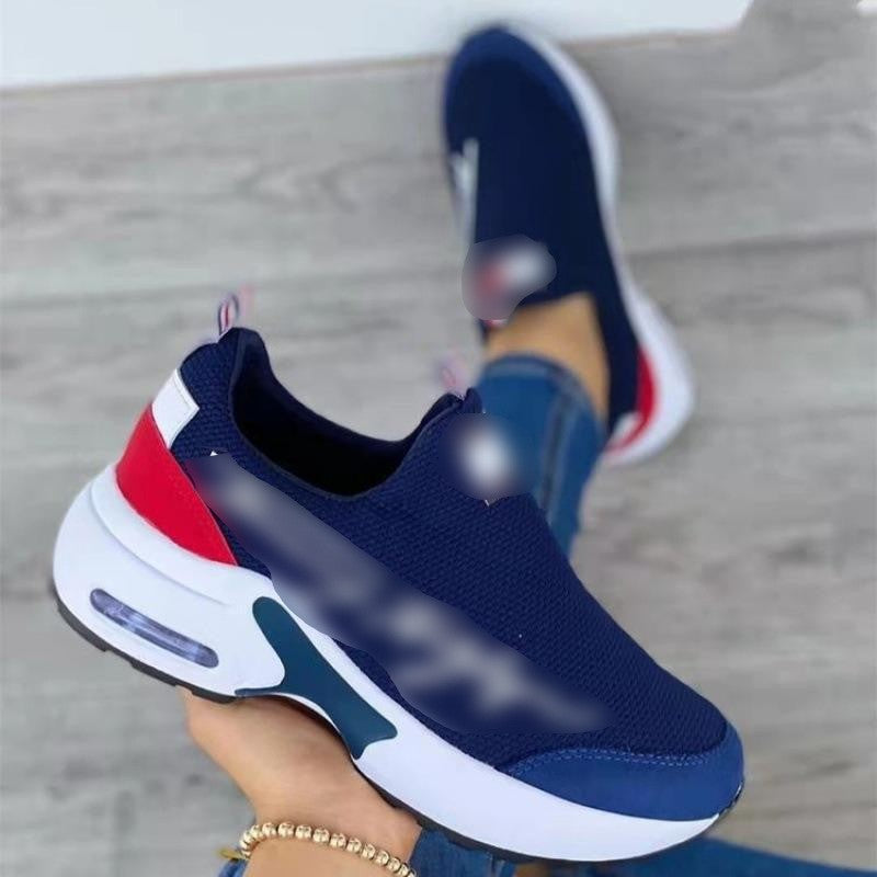 Damen Sock-Sneaker mit luftgepolsterter Sohleneinheit und gestricktem Komfortschaft Drune