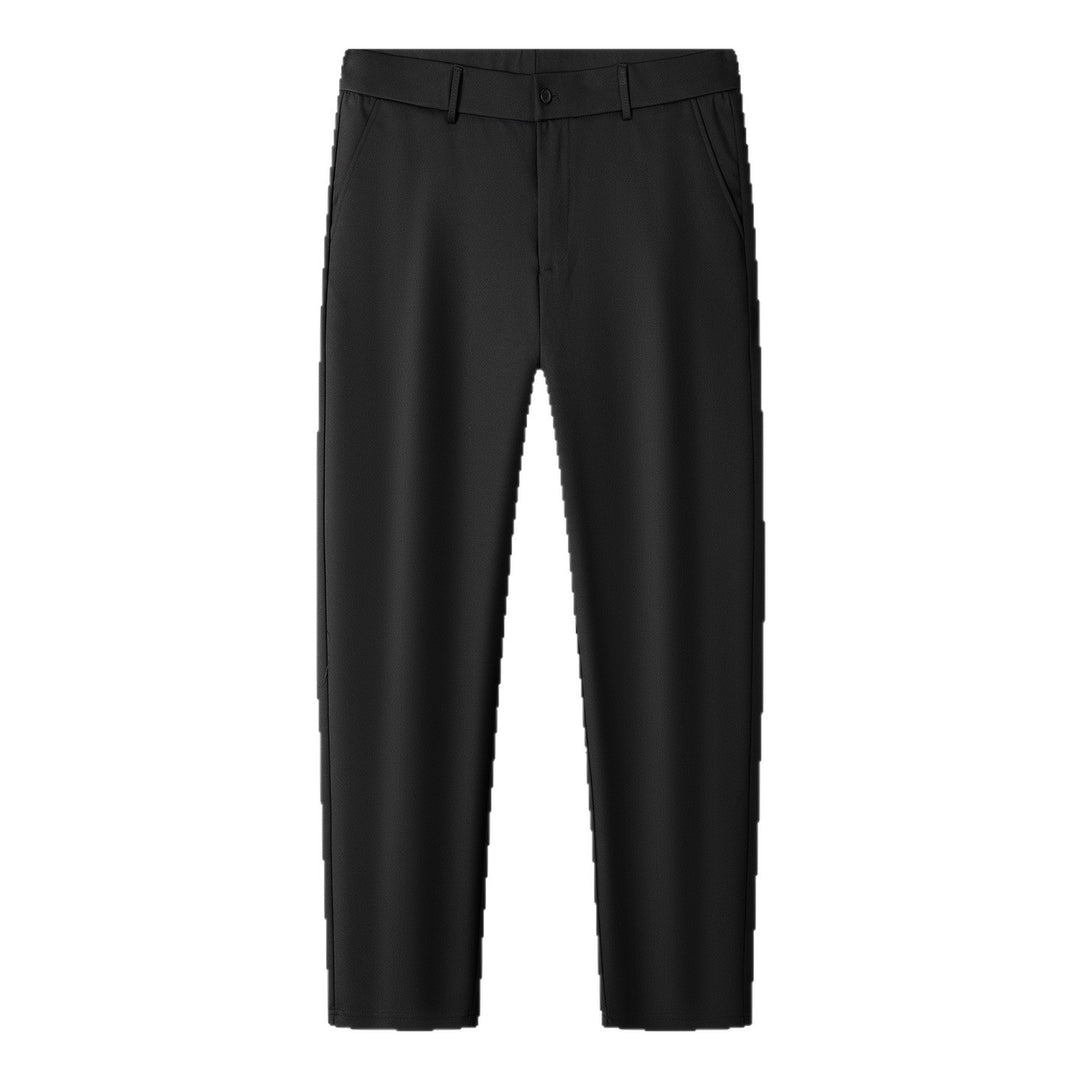 Herren Schlanke Business-Casual Chinohose mit tapered Bein und Stretchanteil Drune
