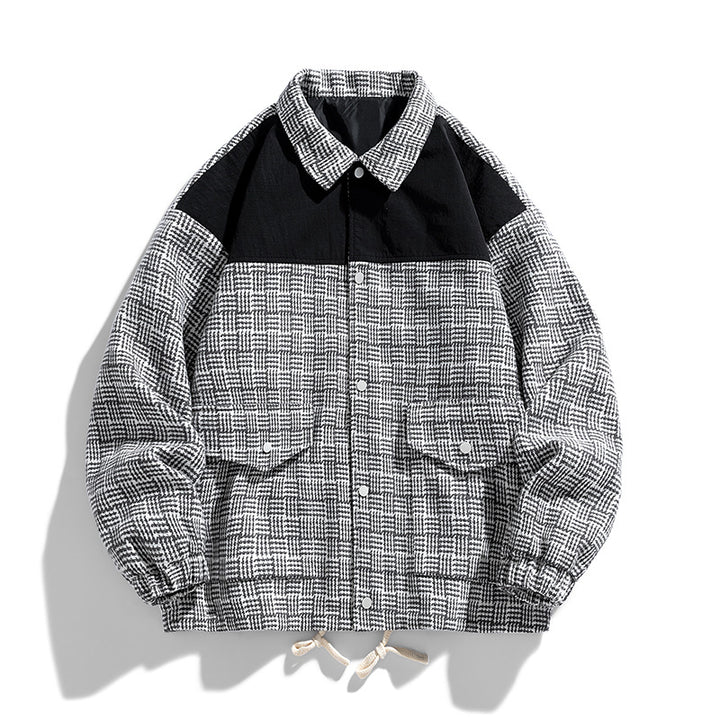 Herren Übergroße Utility-Jacke Drune