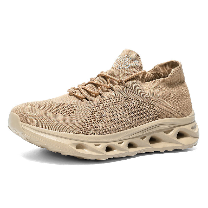 Unisex Strick-Sneaker mit sockenähnlichem Schaft und gedämpfter Luftsohle Drune