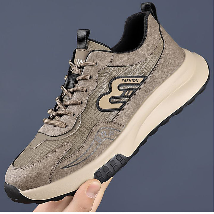 Herren Plateau-Sneaker mit atmungsaktivem Mesh und ergonomischer Dämpfung Drune