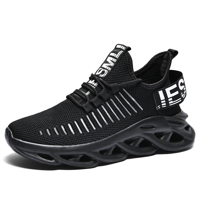 Unisex nan atmungsaktive ultraleichte Strick-Sneaker mit dämpfender Hohlsohle Drune