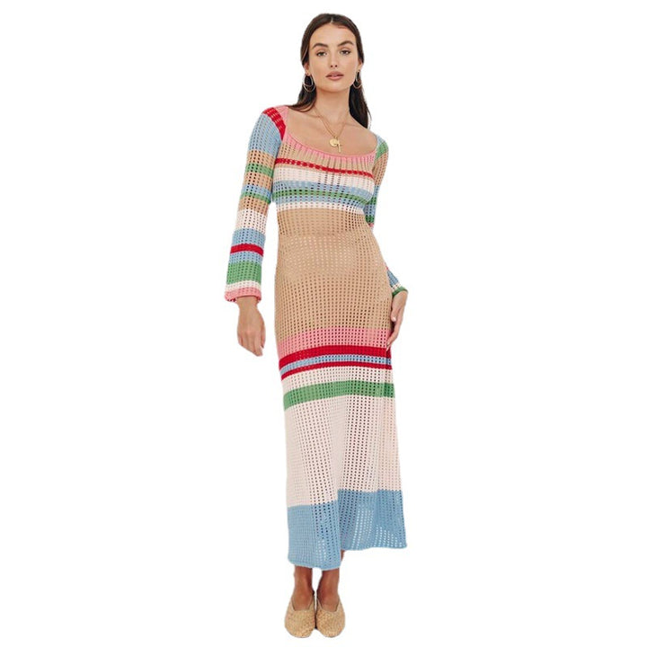 Damen Mesh-Kleid Drune