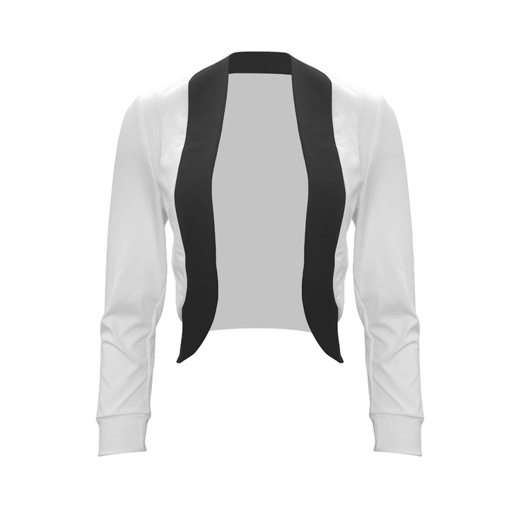 Damen Elegante Blazerjacke mit modernem Schnitt und Kontrastdetails Drune
