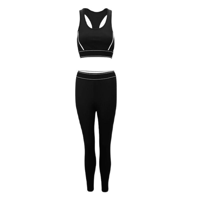 Damen Sportliches Zwei-Teiliges Set mit ergonomischem Design und atmungsaktiven Materialien Drune