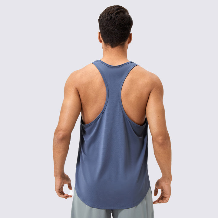 Herren Sportliches Muskelshirt mit großzügigem Rückenausschnitt Drune