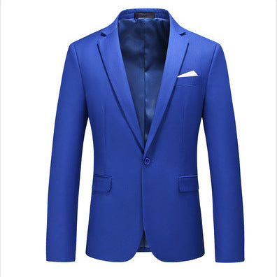 Herren nan elegantes Businesssakko Slim Fit mit schmaler Silhouette und modernem Reverskragen Drune