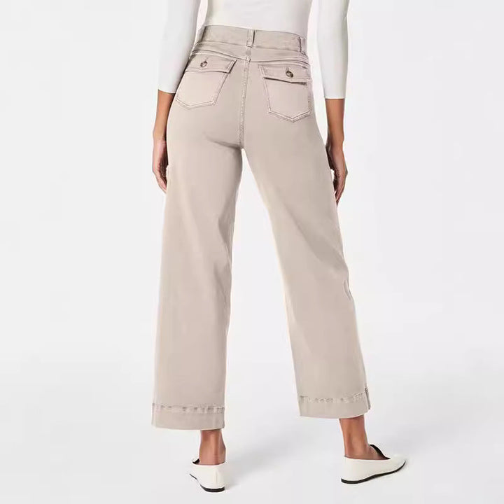 Damen weite Baumwollhose Drune