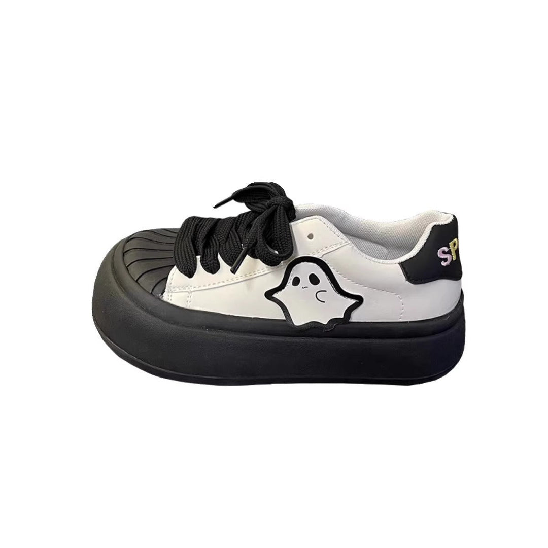Damen Verspielte Sneakers mit einzigartigem Design und dicker Sohle Drune