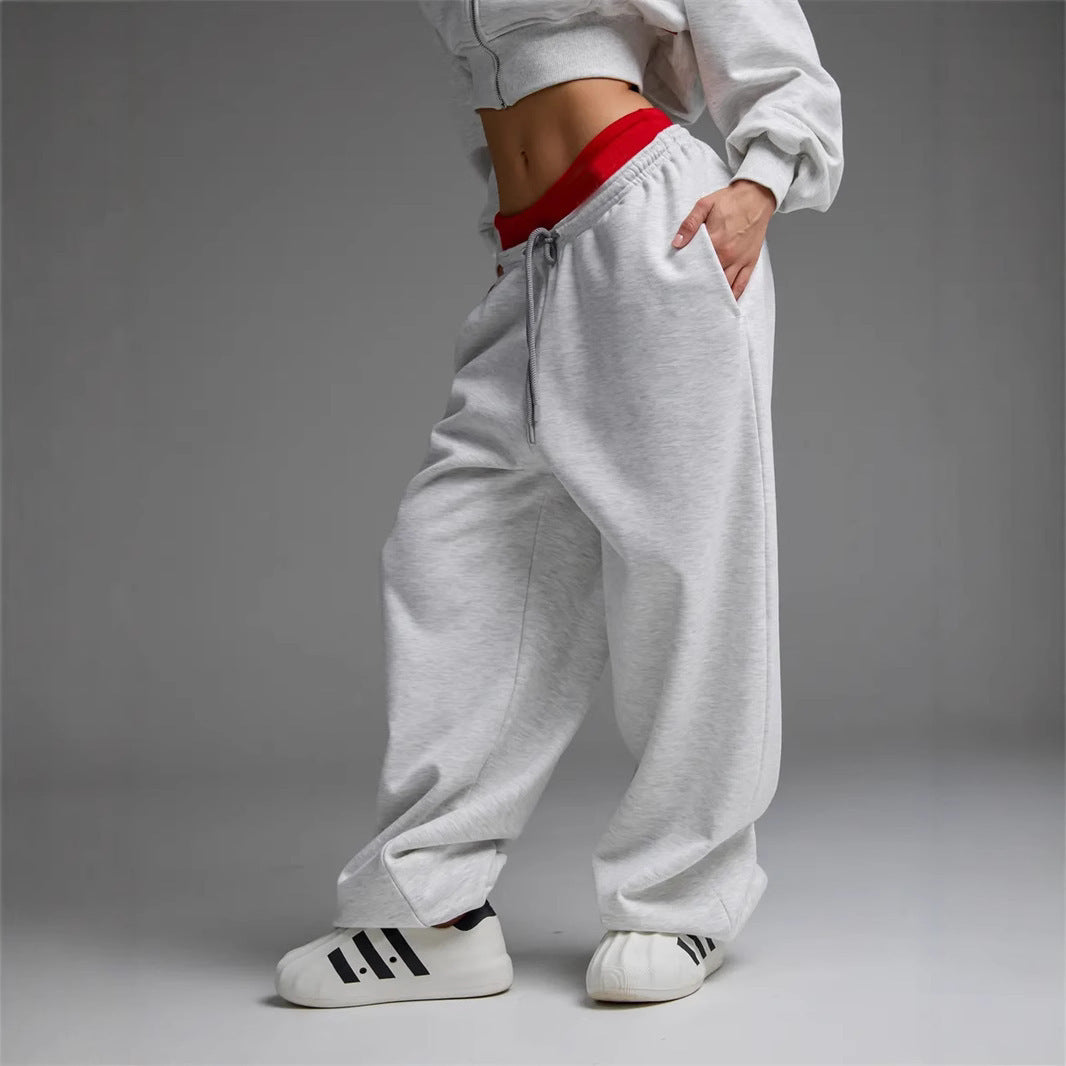 Damen entspannte und weite Jogginghose Drune