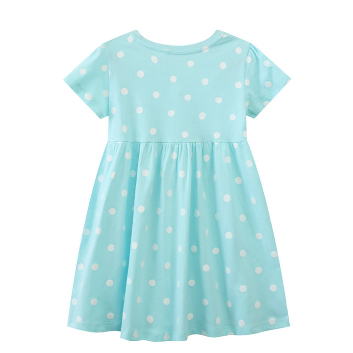 Mädchen Sommerkleid mit bezauberndem Eiskreismodell Drune