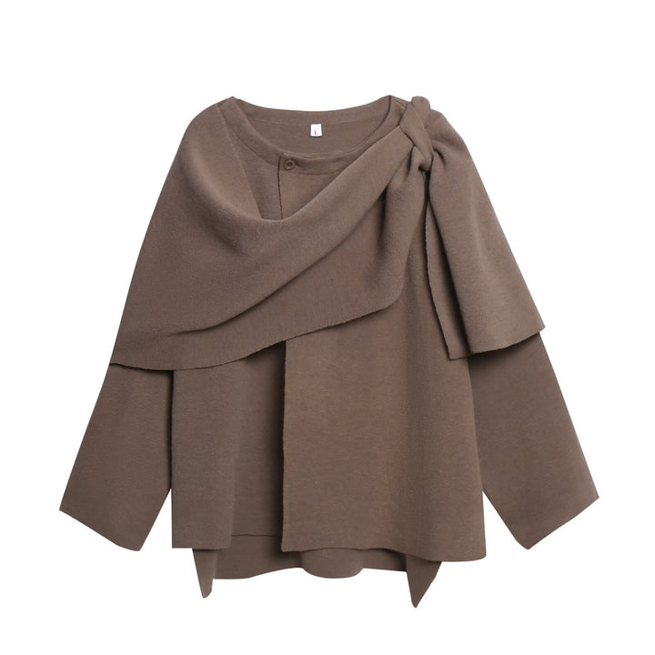 Damen Elegante und vielseitige Wickeljacke Drune