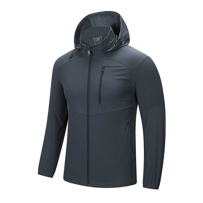Herren Leichte wasserabweisende Outdoor-Jacke