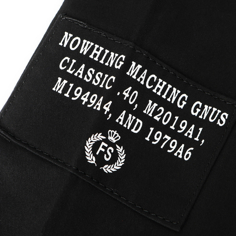 Herren Modische Hemdjacke mit praktischen Taschen Drune