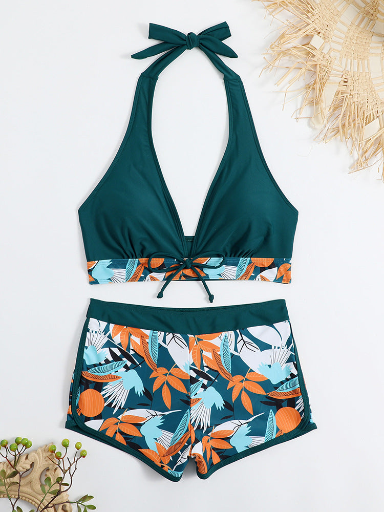 Damen Sportliches Bikini-Set mit verdecktem Bauch Drune