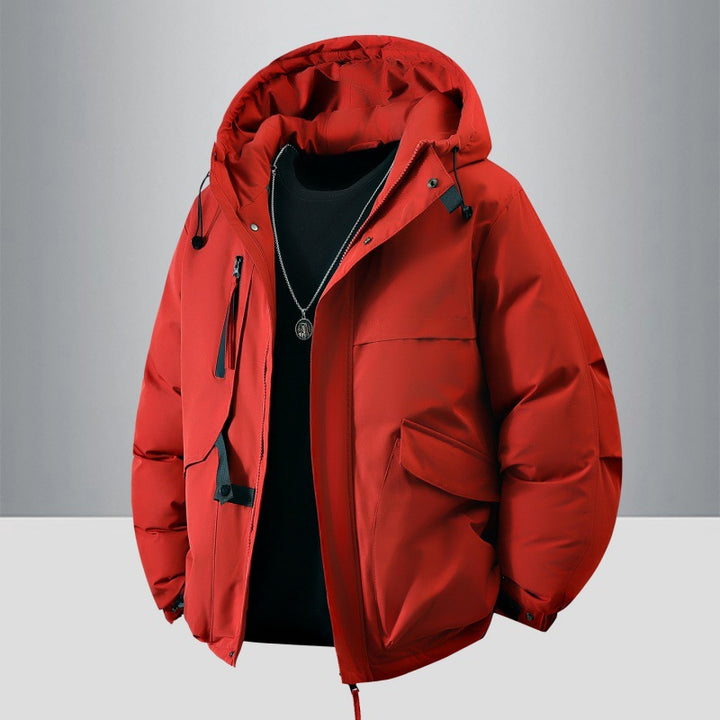 Herren Winterjacke mit praktischen Taschen