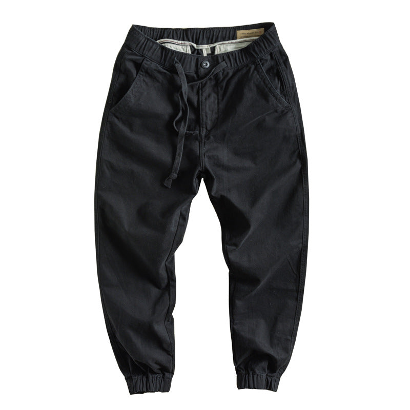 Herren Angesagte Cargo-Hosen mit Gummizug Drune