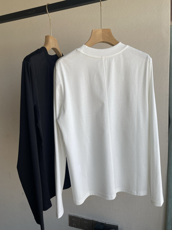 Damen Langarmshirt mit elegantem Schnitt Drune