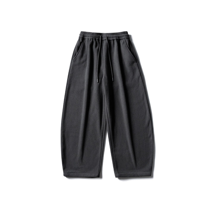 Unisex Fleece-Jogginghose mit elastischem Tunnelzugbund, seitlichen Eingrifftaschen und konischem Bein Drune
