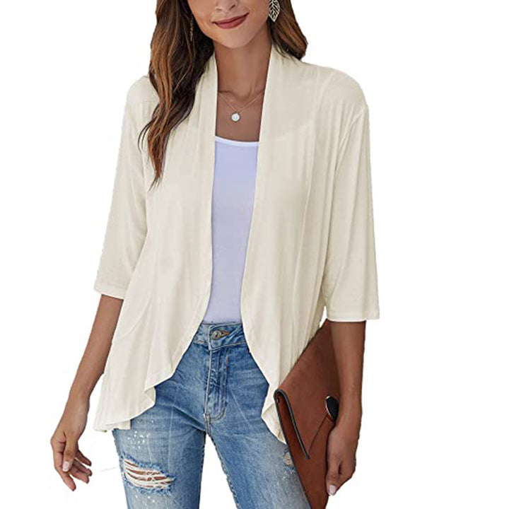 Damen Cardigan mit offenem Frontdesign und praktischen Taschen Drune