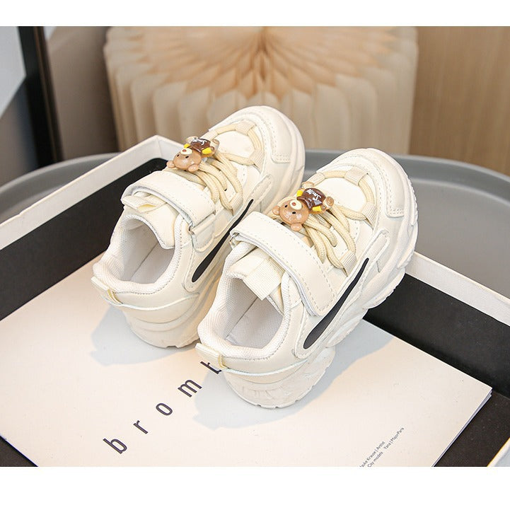 Damen Sportliche Sneaker mit niedlichen Figuren Drune