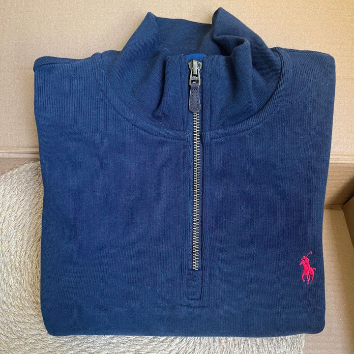 Damen Sportlicher Pullover mit Stehkragen Drune