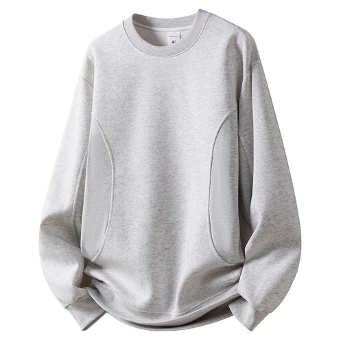 Damen Bequem Oversized Sweatshirt Drune