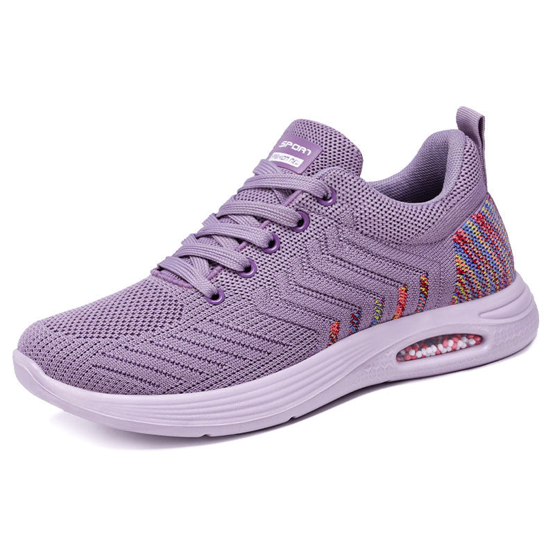 Damen Sportliche Sneakers mit atmungsaktiver Netzstruktur und Dämpfungstechnologie Drune