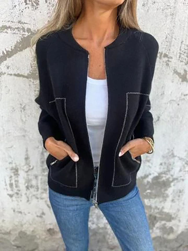 Drune | Kurze Schlanke Wolljacke
