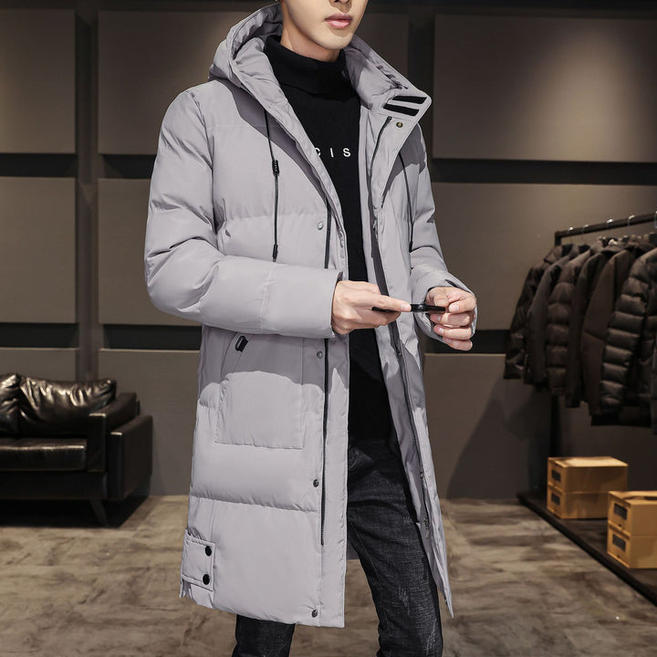 Herren Isolierter Langparka mit Kapuze, winddichter Hülle & Utility-Taschen Drune