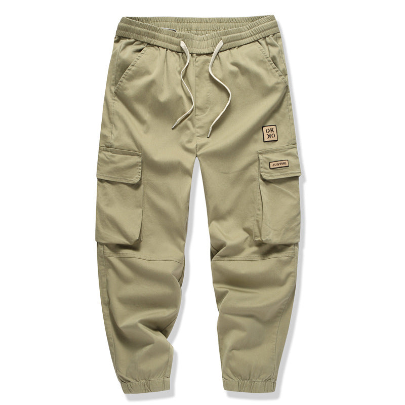 Herren cargo Jogginghose mit praktischen Seitentaschen Drune