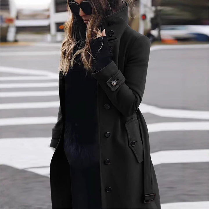 Damen Hochwertiger Trenchcoat Drune
