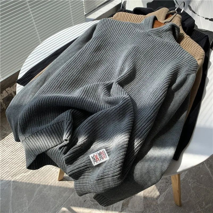Damen Bequemer Hoodie aus Rippstrick Drune