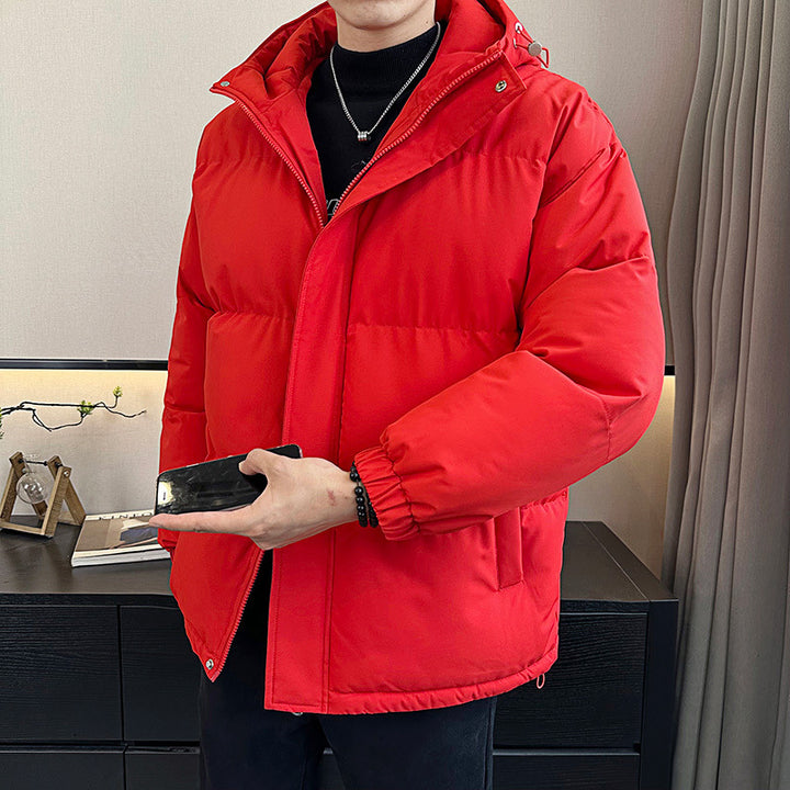 Herren Leichte Steppjacke mit hohem Kragen und praktischen Taschen Drune