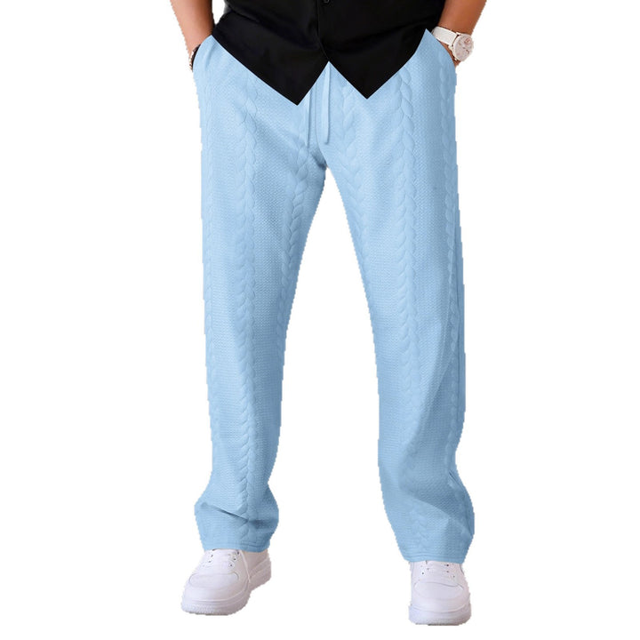 Herren modische Freizeithose mit innovativem Strukturdesign Drune